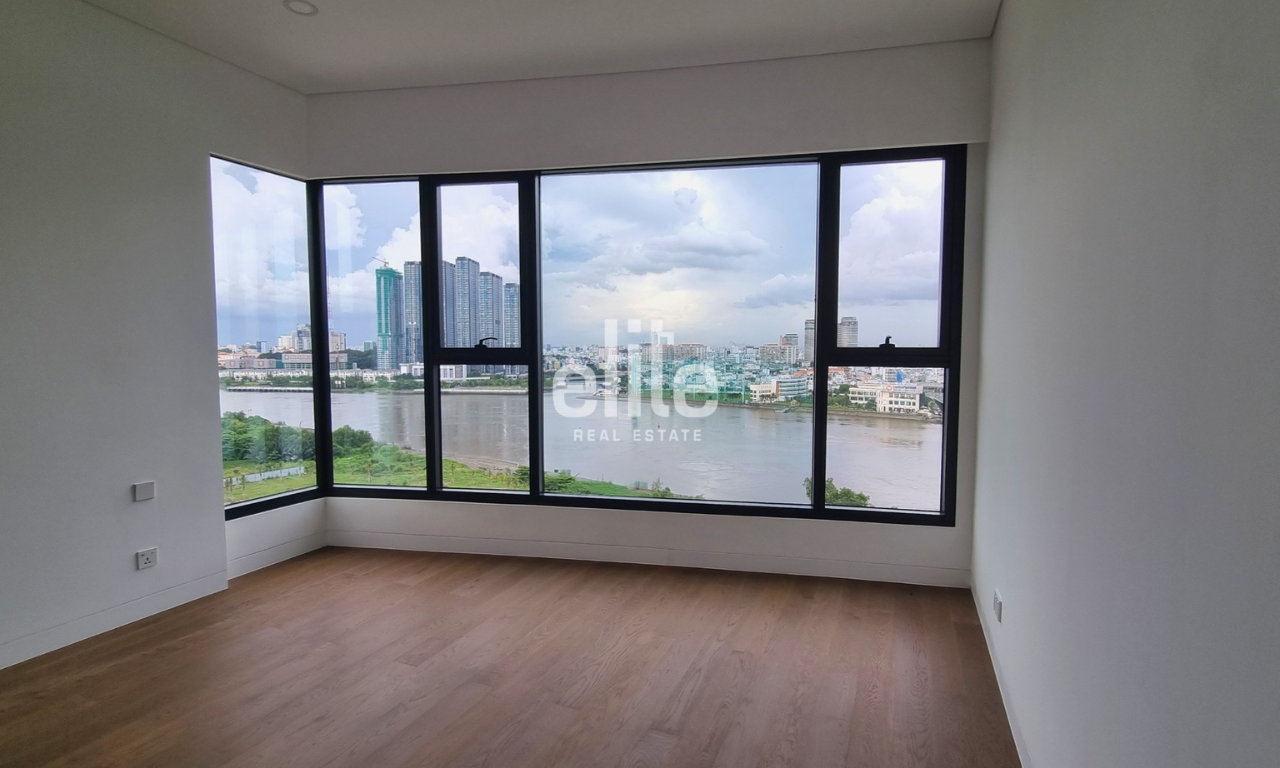 THE RIVER - Cho thuê căn hộ 4 phòng ngủ tầm nhìn cực thoáng qua sông Sài Gòn