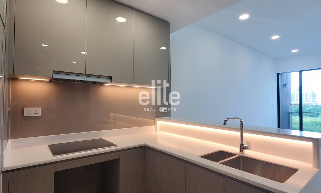 THE RIVER - Cho thuê căn hộ 1 phòng ngủ nội thất cơ bản view thoáng tháp Seine