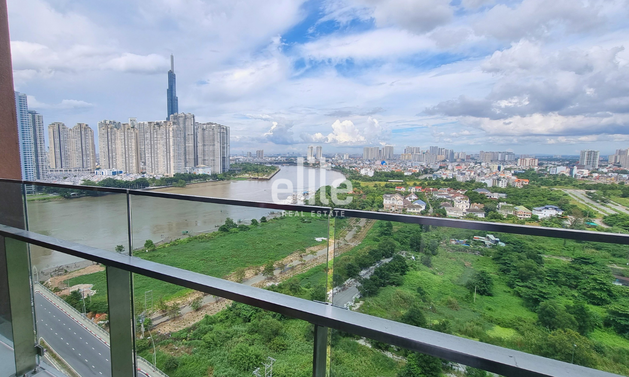 THE RIVER - Chuyển nhượng căn hộ 3 phòng ngủ, trần cao 4m, tầm nhìn hướng sông Sài Gòn