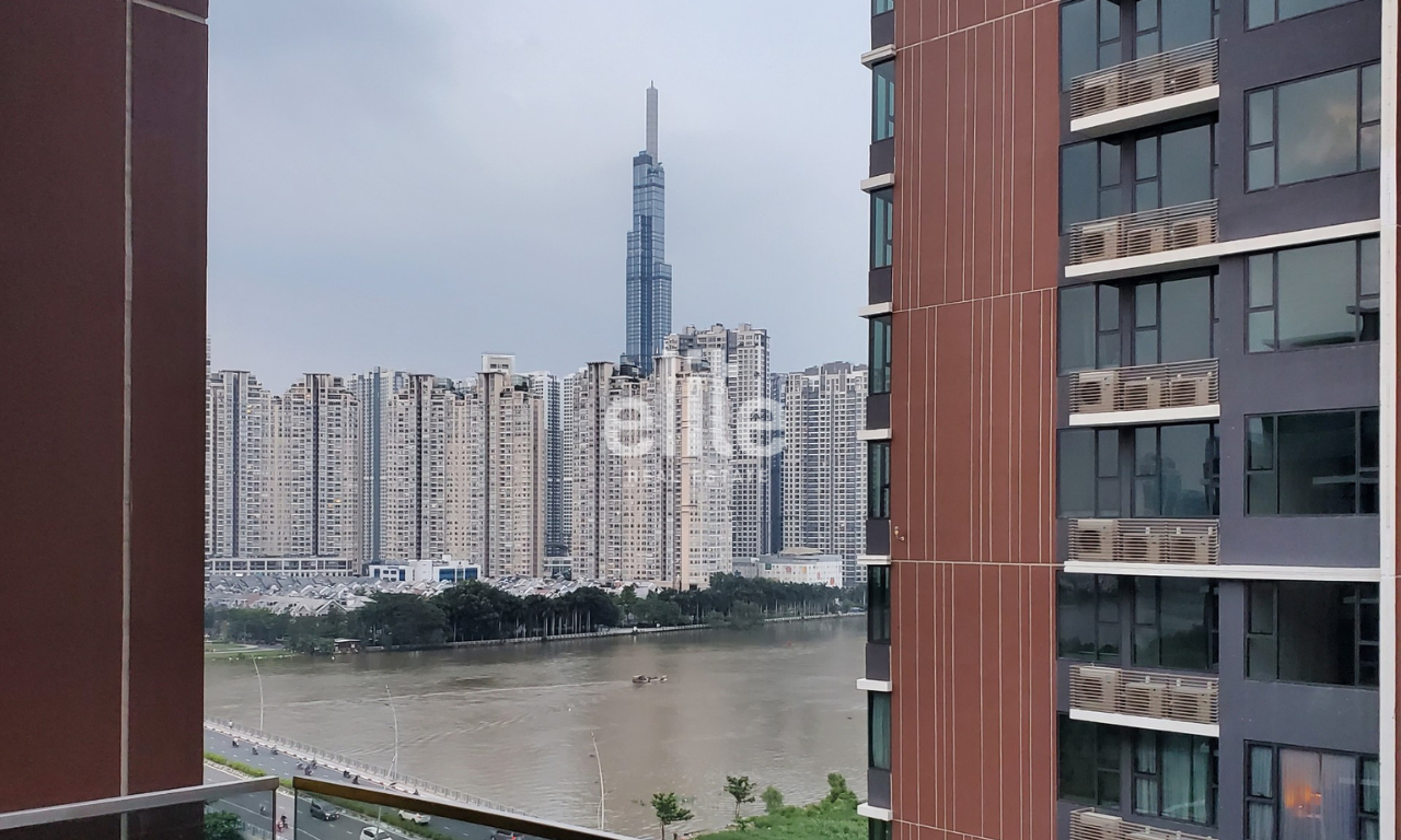 THE RIVER - Cho thuê căn hộ 1 phòng ngủ nội thất cơ bản tầm nhìn nội khu cùng Landmark81