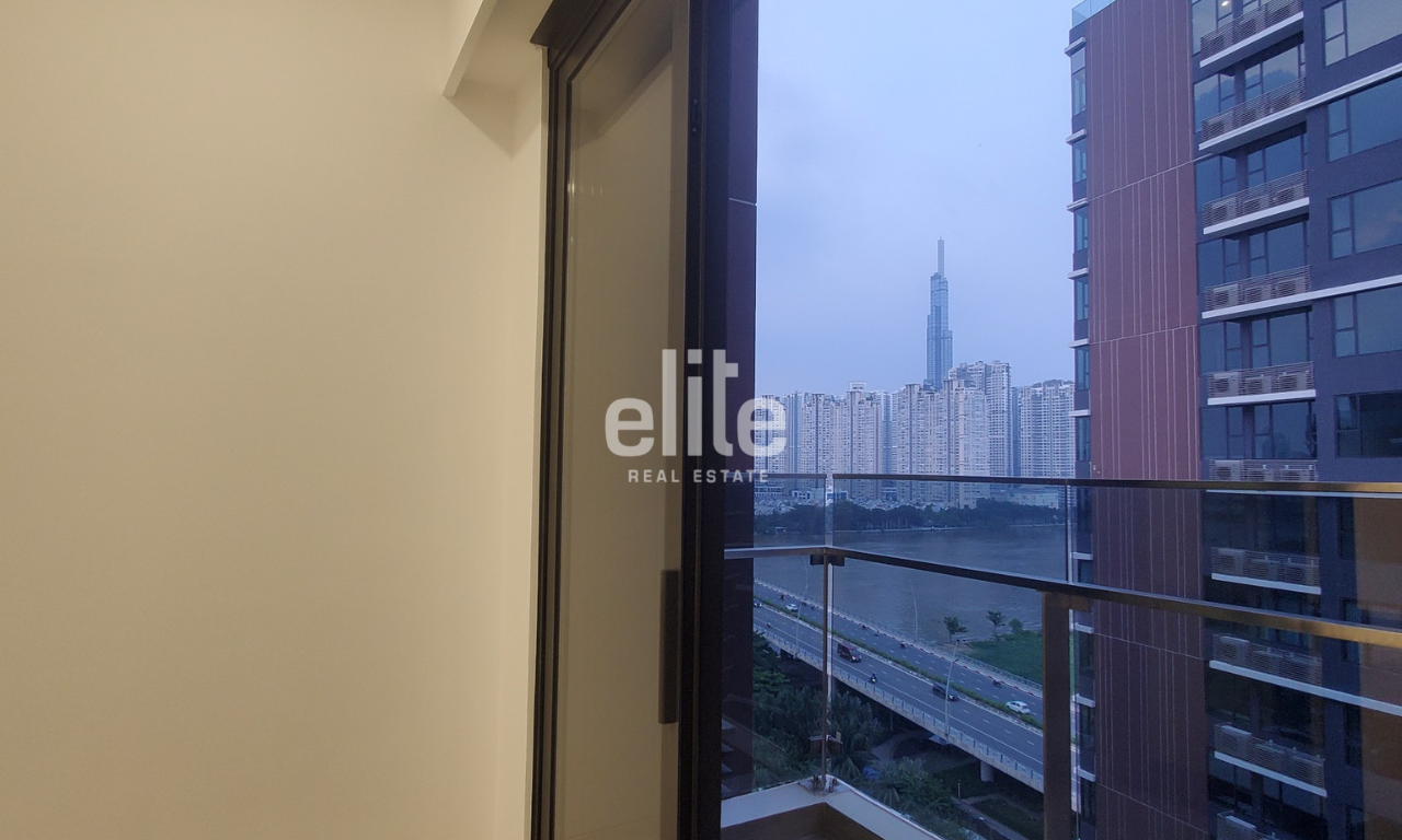 THE RIVER - Cho thuê căn hộ 1 phòng ngủ nội thất cơ bản tầm nhìn nội khu cùng Landmark81